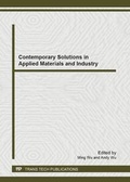 Cover: Contemporary Solutions in Applied Materials and Industry - Trans Tech Publications Ltd