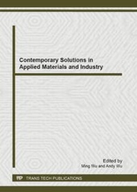 Enlarge image Cover: Contemporary Solutions in Applied Materials and Industry - Trans Tech Publications Ltd