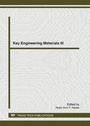 Cover: Key Engineering Materials III - Trans Tech Publications Ltd
