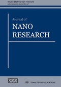 Cover: Journal of Nano Research Vol. 25 - Trans Tech Publications Ltd