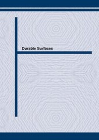 Enlarge image Cover: Durable Surfaces - Trans Tech Publications Ltd
