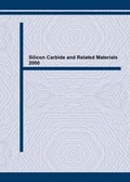 Cover: Silicon Carbide and Related Materials 2000 - Trans Tech Publications Ltd