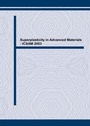 Cover: Superplasticity in Advanced Materials - ICSAM 2003 - Trans Tech Publications Ltd