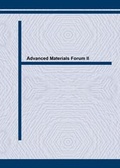 Cover: Advanced Materials Forum II - Trans Tech Publications Ltd