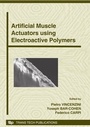 Cover: Artificial Muscle Actuators using Electroactive Polymers - Trans Tech Publications Ltd