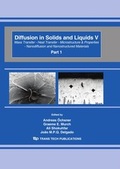 Cover: Diffusion in Solids and Liquids V - Trans Tech Publications Ltd