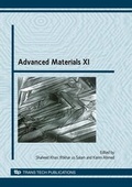 Cover: Advanced Materials XI - Trans Tech Publications Ltd