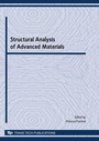 Cover: Structural Analysis of Advanced Materials - Trans Tech Publications Ltd