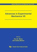 Cover: Advances in Experimental Mechanics VII - Trans Tech Publications Ltd