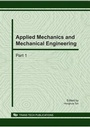 Cover: Applied Mechanics And Mechanical Engineering - Trans Tech Publications Ltd