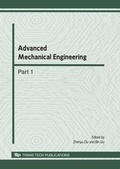 Cover: Advanced Mechanical Engineering - Trans Tech Publications Ltd