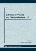 Cover: Advances in Fracture and Damage Mechanics IX - Trans Tech Publications Ltd