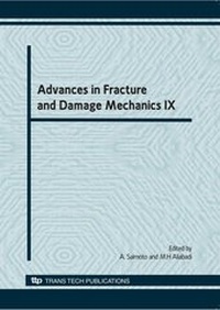 Enlarge image Cover: Advances in Fracture and Damage Mechanics IX - Trans Tech Publications Ltd