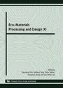 Cover: Eco-Materials Processing and Design XI - Trans Tech Publications Ltd