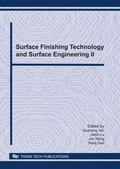 Cover: Surface Finishing Technology and Surface Engineering II - Trans Tech Publications