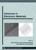 Cover: Advances in Electronic Materials - Trans Tech Publications Ltd
