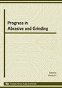 Cover: Progress in Abrasive and Grinding Technology - Trans Tech Publications Ltd