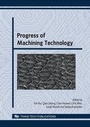 Cover: Progress of Machining Technology - Trans Tech Publications Ltd