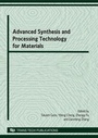 Cover: Advanced Synthesis and Processing Technology for Materials - Trans Tech Publications Ltd