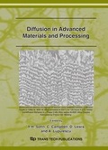 Cover: Diffusion in Advanced Materials and Processing - Trans Tech Publications Ltd