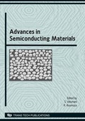 Cover: Advances in Semiconducting Materials - Trans Tech Publications Ltd