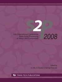 Enlarge image Cover: Semi-Solid Processing of Alloys and Composites X - Trans Tech Publications Ltd