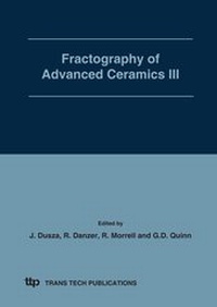 Enlarge image Cover: Fractography of Advanced Ceramics III - Trans Tech Publications Ltd