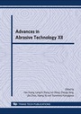 Cover: Advances in Abrasive Technology XII - Trans Tech Publications Ltd