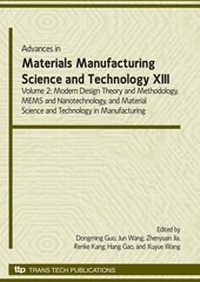 Enlarge image Cover: Advances in Materials Manufacturing Science & Technology XIII Volume II - Trans Tech Publications Ltd