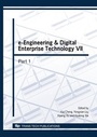 Cover: e-Engineering & Digital Enterprise Technology VII - Trans Tech Publications Ltd