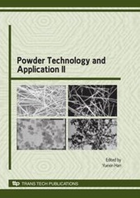 Enlarge image Cover: Powder Technology and Application II - Trans Tech Publications Ltd