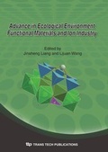 Cover: Advance in Ecological Environment Functional Materials and Ion Industry - Trans Tech Publications Ltd