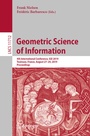 Cover: Geometric Science of Information - Springer