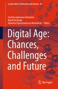 Bild: Digital Age: Chances, Challenges and Future - Springer