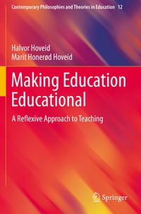 Enlarge image Cover: Making Education Educational - Springer