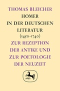 Cover: Homer in der deutschen Literatur - J.B. Metzler