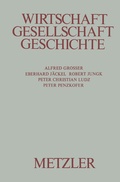 Cover: Wirtschaft, Gesellschaft, Geschichte - J.B. Metzler