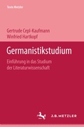 Cover: Germanistikstudium - J.B. Metzler