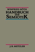 Cover: Handbuch der Semiotik - J.B. Metzler