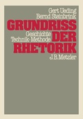 Cover: Grundriss der Rhetorik - J.B. Metzler