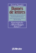 Cover: Dames de Lettres - J.B. Metzler