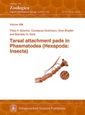 Cover: Tarsal attachment pads in Phasmatodea (Hexapoda: Insecta) - Schweizerbart'sche, E.