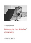 Cover: Bibliographie Peter R&uuml;hmkorf - Aisthesis