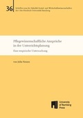 Cover: Pflegewissenschaftliche Anspr&uuml;che in der Unterrichtsplanung - University of Bamberg Press