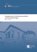 Cover: Kompetenzzentrum Denkmalwissenschaften und Denkmaltechnologien - University of Bamberg Press