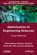 Cover: Optimization in Engineering Sciences - Exact Methods - Wiley