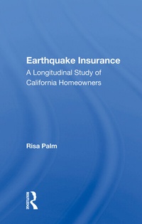Enlarge image Cover: Earthquake Insurance - Routledge