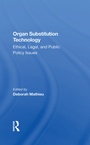Cover: Organ Substitution Technology - Routledge