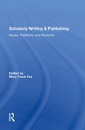 Cover: Scholarly Writing And Publishing - Routledge