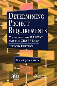 Enlarge image Cover: Determining Project Requirements - CRC Press